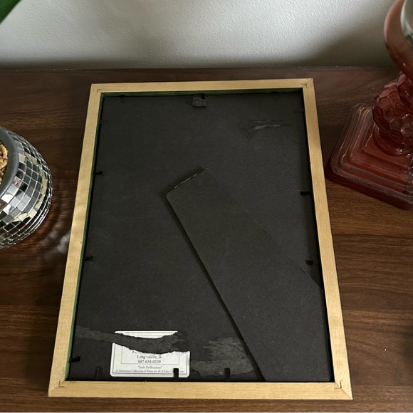 Exotic Woman Cheetah Leaf Lip Print Egypt Pretty Lady Bohemian Wall Art 13”x10” - Picture 4 of 7